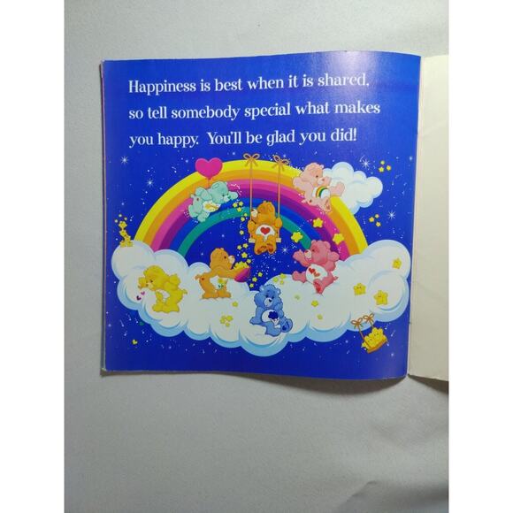 ORIGINAL Vintage 2002 Care Bears What Makes You Happy Paperback Book - Picture 9 of 12